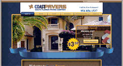 Desktop Screenshot of coastpavers.com